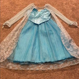 Elsa Disney Parks Costume girls size L 10-12